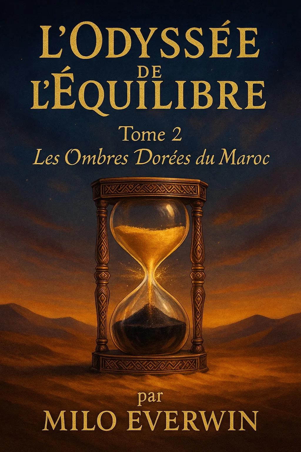 L'Odyssée de l'Équilibre Tome 2 Les Ombres Dorées du Maroc - Milo Everwin - Éditions Piuma Nera