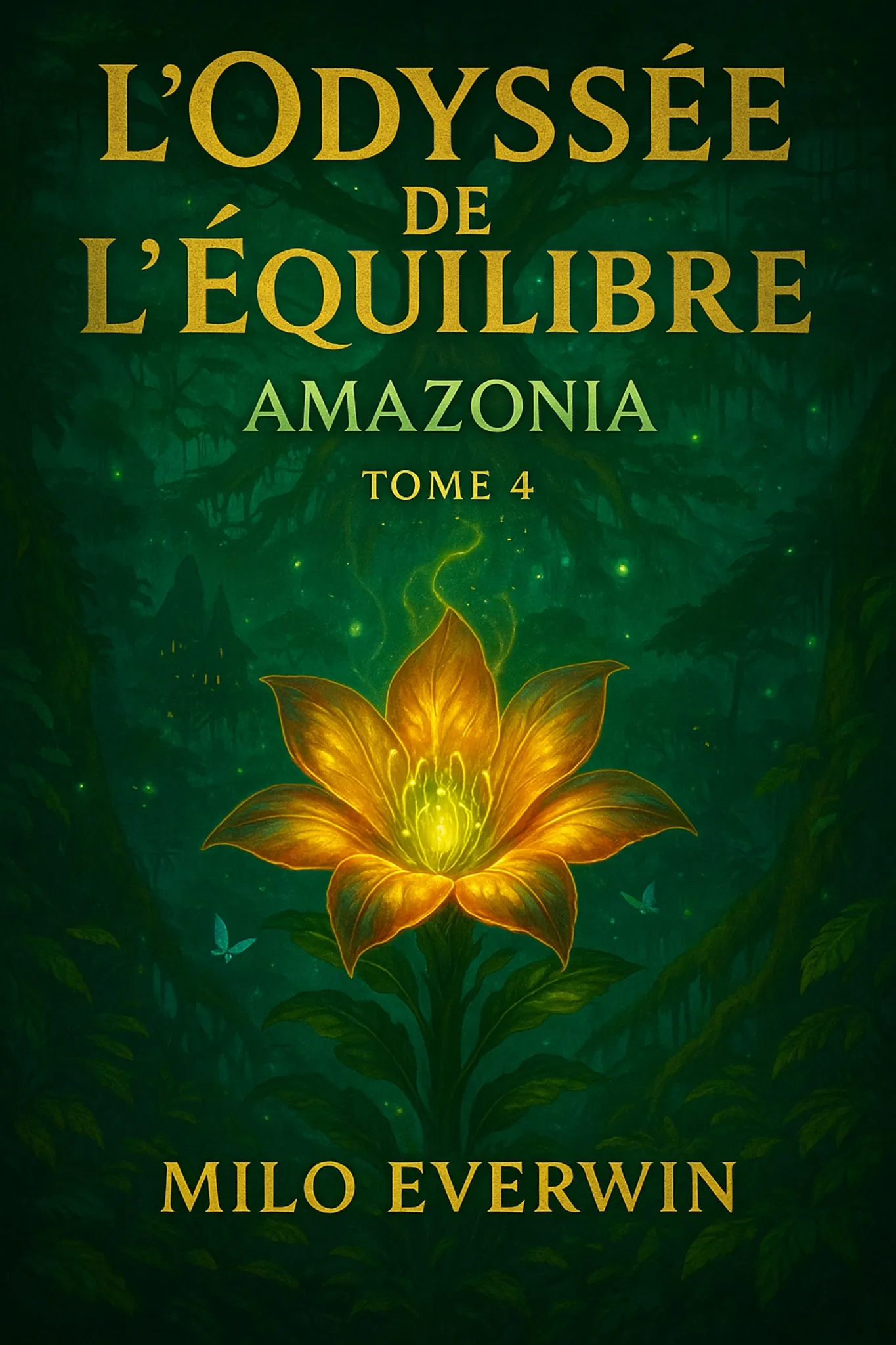 L'Odyssée de l'Équilibre Tome 4 Amazonia - Milo Everwin - Éditions Piuma Nera